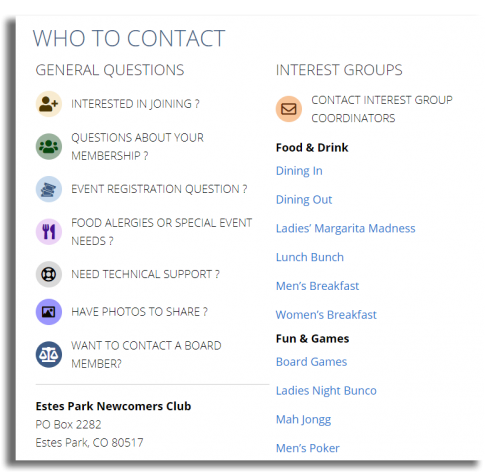 Who To Contact