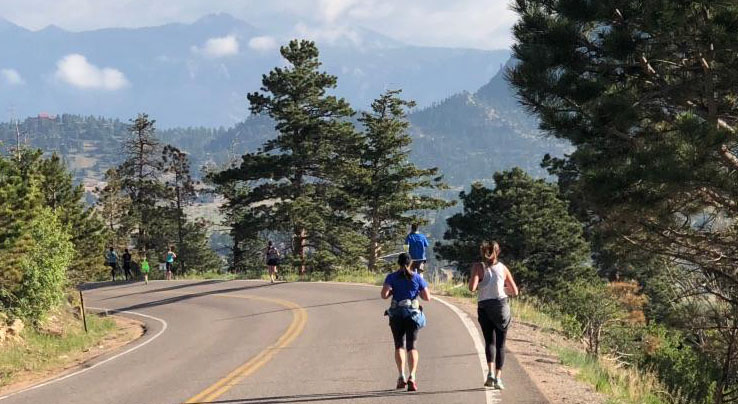 Hwy 7 Runners, Views, Pines